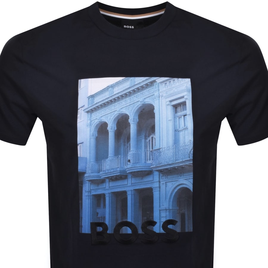 送料込★Hugo Boss★C Thompson 209 スウェットシャツ BOSS C Thompson 104 T Shirt Navy | Mainline Menswear United